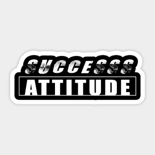 Success Attitude Sticker